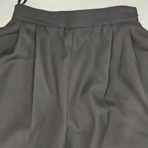 Celine Tuxedo Zouave Women’s Black 100% Wool Structured Balloon Pants Size 36 S - Picture 8 of 14